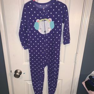 Carters Toddler Girls Onesie Pajama Size 4t